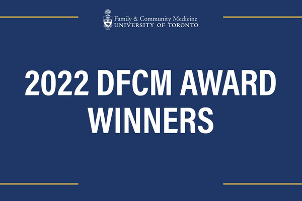 2022 DFCM Award Winners