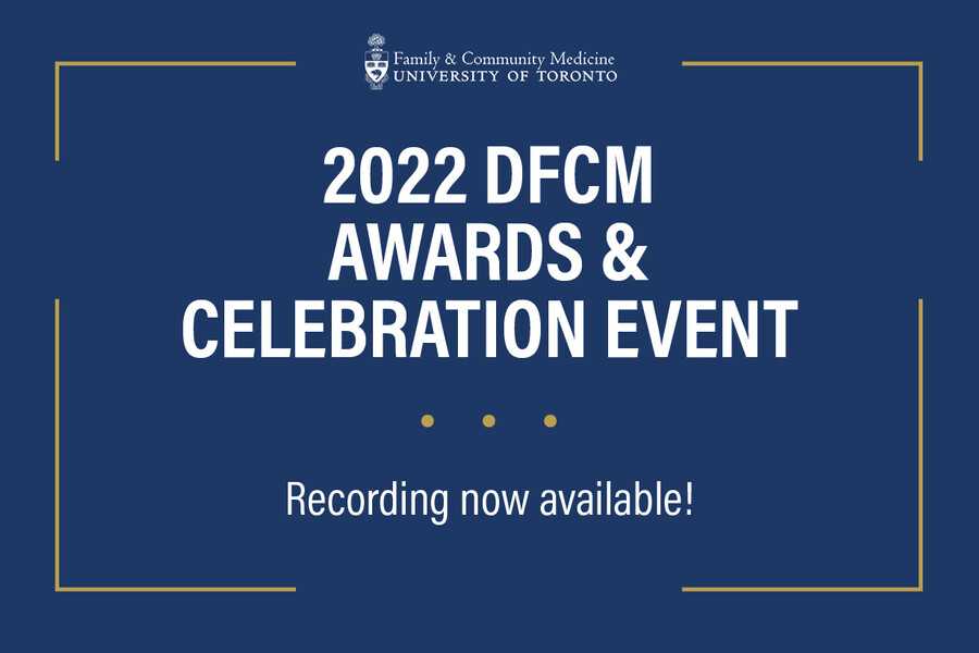 2022 DFCM Awards & Celebration Event - Recording now available! 