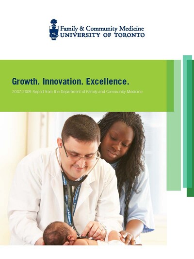 2007-2009 Growth, Innovation, Excellence Report cover