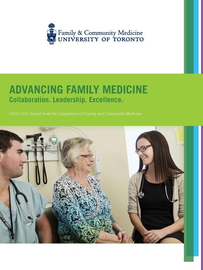 2009-2011 Advancing Family Medicine Report cover