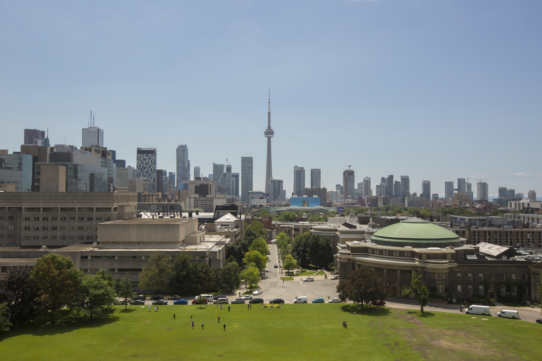 View of UofT campus